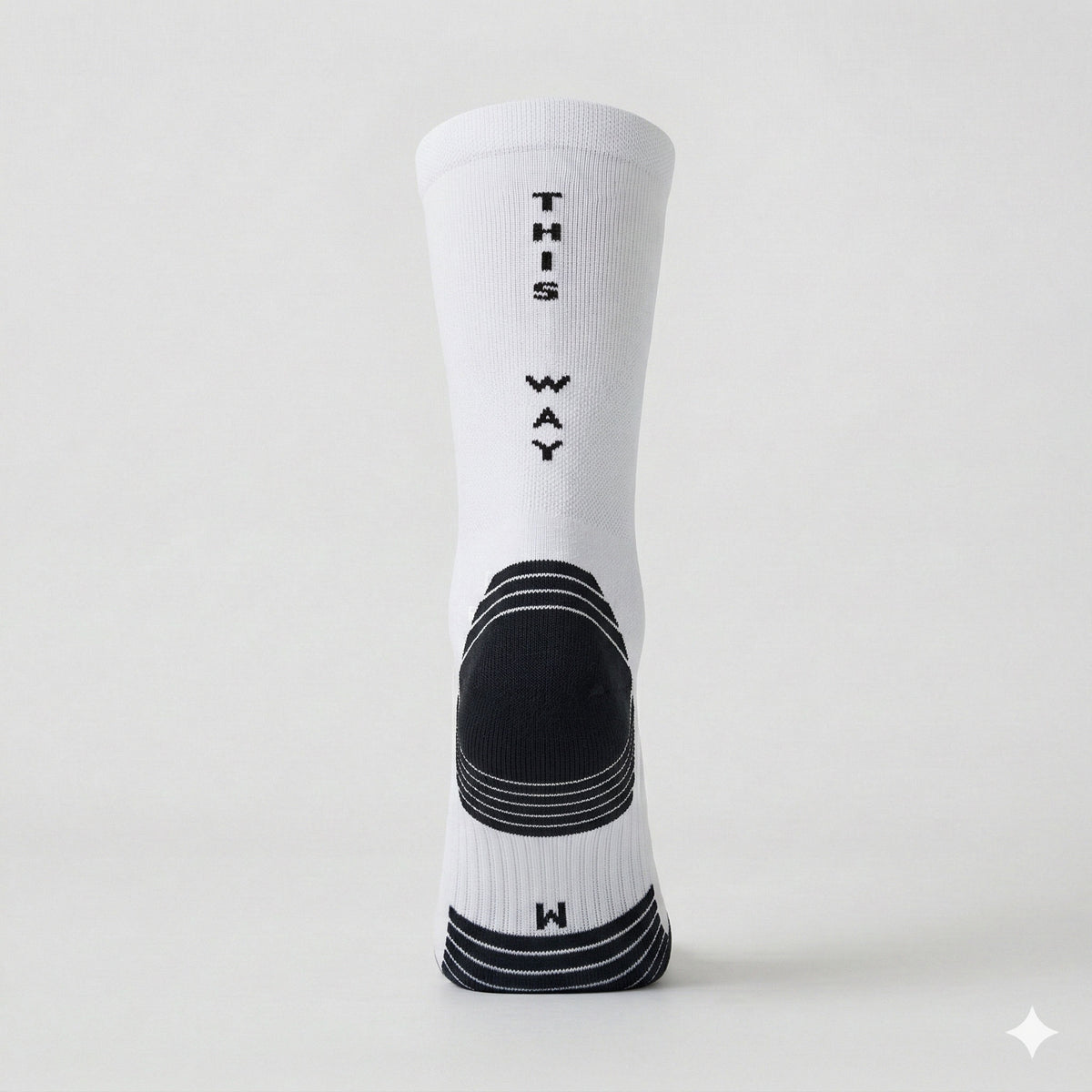 Cloud Pace White Run & Ride Socks
