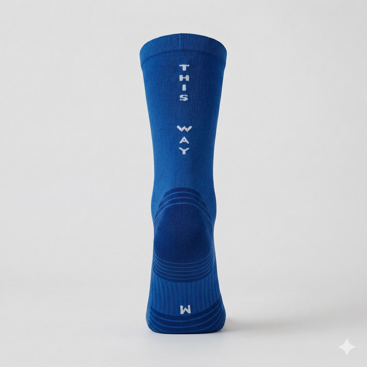 Blue Bolt Running Socks
