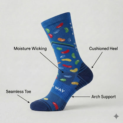 Candy Cadence Cycling Socks